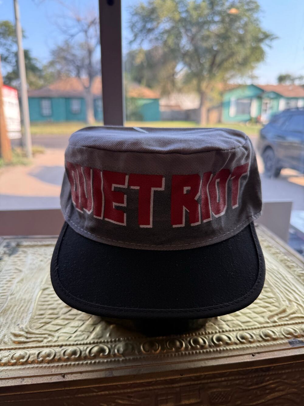 Deadstock 80's Quiet Riot Painters Hat